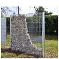 Retenue en métal maille gabion cage en pierre